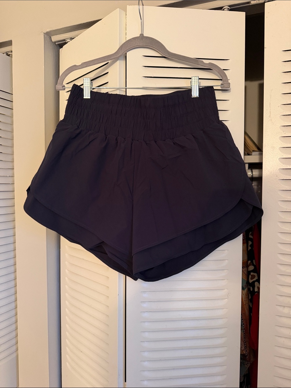 Women’s High-Waist Running Shorts - Black